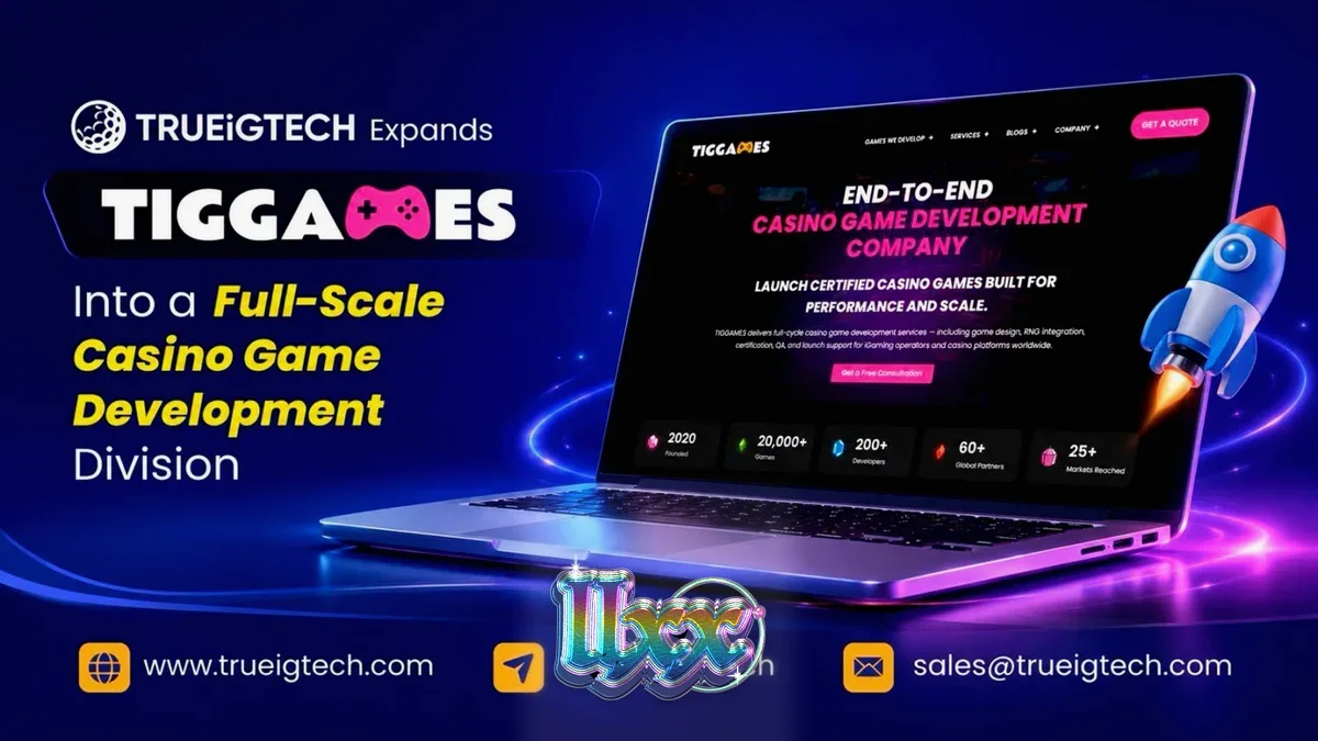 Interface de desenvolvimento de jogos da TIGGAMES